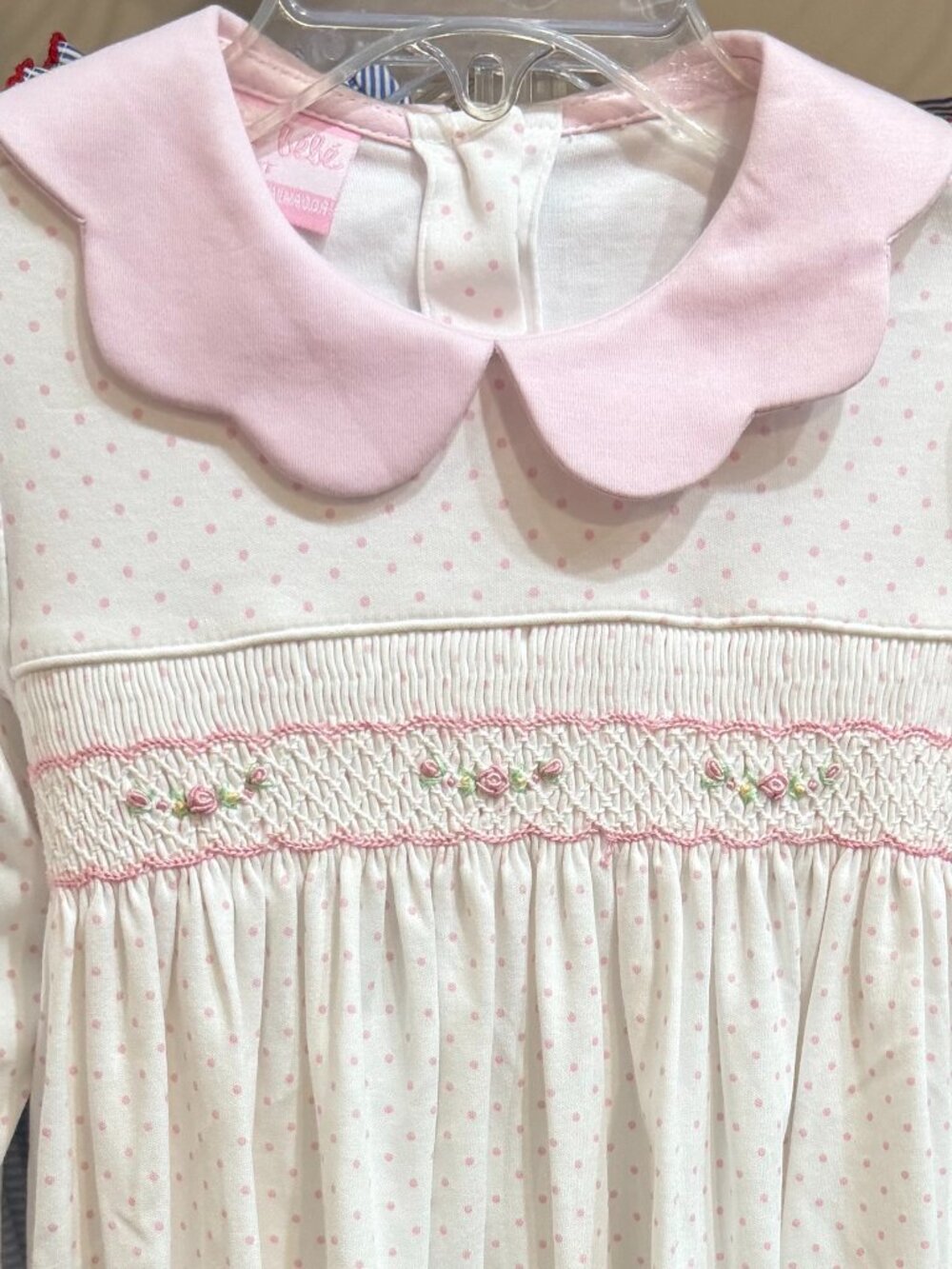 Petit Bebe Smocked Knit Dress - Picture 2 of 4